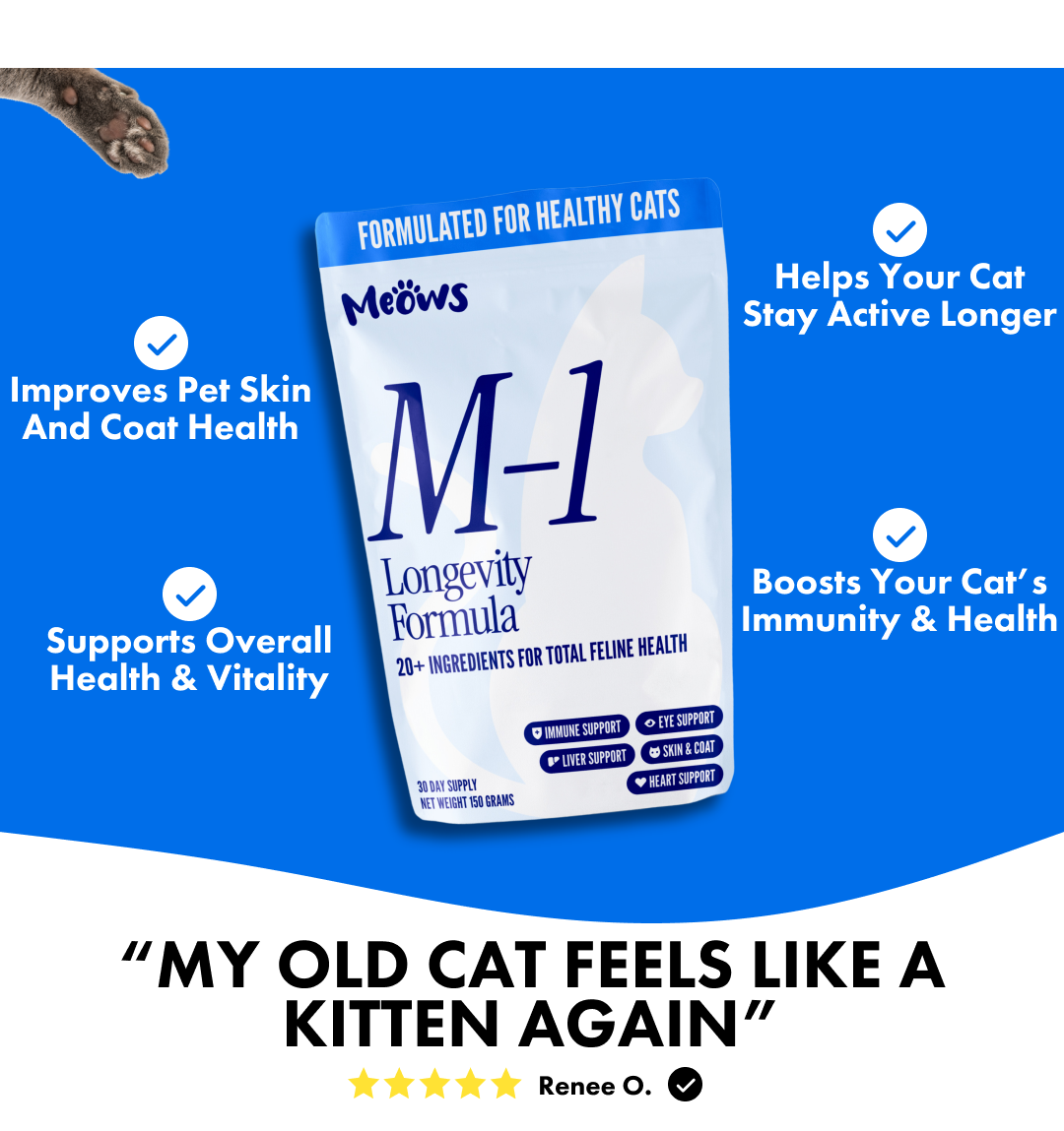 M1 - Feline Longevity Formula